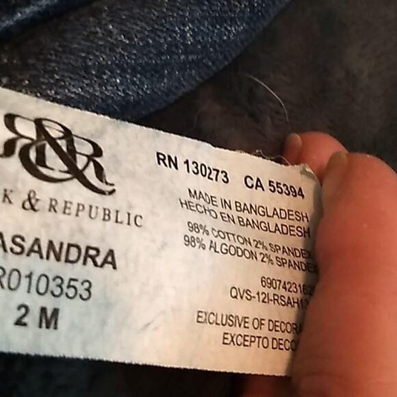 J33 EUC Rock Republic Jeans KASANDRA SZ 2M - Picture 6 of 7